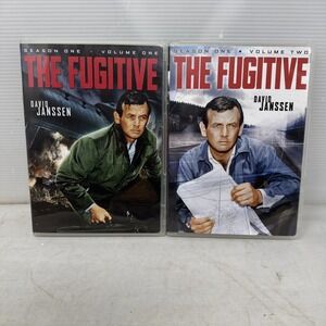 The Fugitive Tv Series Complete Season 1 First Volume 1 And 2 David Janssen VGC